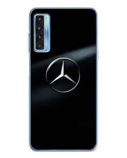 Чохол для TCL 20L Plus з картинкою «Mercedes на металі»