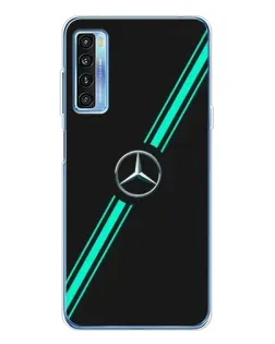 Чохол для TCL 20L Plus з картинкою «Спортивні лінії Mercedes»