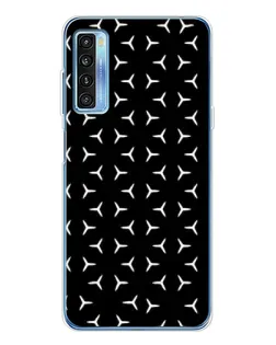 Чохол для TCL 20L Plus з картинкою «Mercedes паттерн зірок»