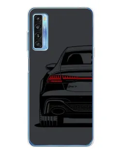 Чохол для TCL 20L Plus з картинкою «Задня частина Audi — арт»