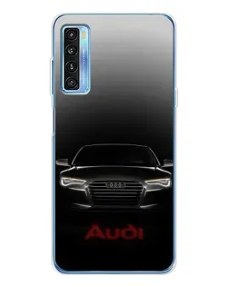 Чохол для TCL 20L Plus з картинкою «Audi — градієнтний контур»