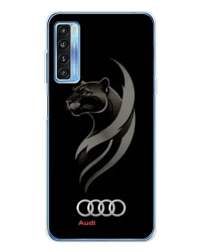 Чохол для TCL 20L Plus з картинкою «Графіка — пантера та Audi» Чохол для TCL 20L Plus з картинкою «Графіка — пантера та Audi»