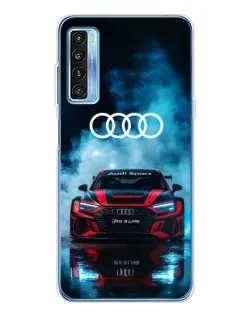 Чохол для TCL 20L Plus з картинкою «Audi Sport — неон»