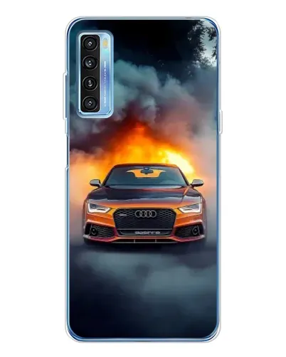 Чохол для TCL 20L Plus з картинкою «Audi у вогняному диму» Чохол для TCL 20L Plus з картинкою «Audi у вогняному диму»