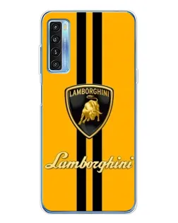 Чохол для TCL 20L Plus з картинкою «Lamborghini Stripe жовтий» Чохол для TCL 20L Plus з картинкою «Lamborghini Stripe жовтий»