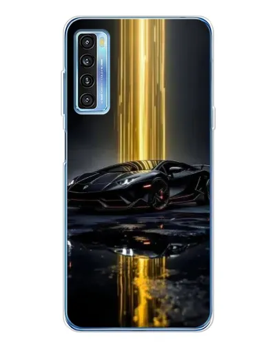 Чохол для TCL 20L Plus з картинкою «Нічний Lamborghini драйв»