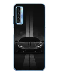 Чохол для TCL 20L Plus з картинкою «Lamborghini симетрія доріг»