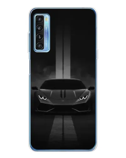Чохол для TCL 20L Plus з картинкою «Lamborghini симетрія доріг»