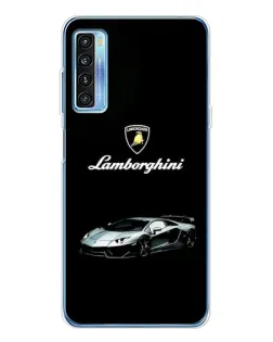 Чохол для TCL 20L Plus з картинкою «Логотип Lamborghini класика»