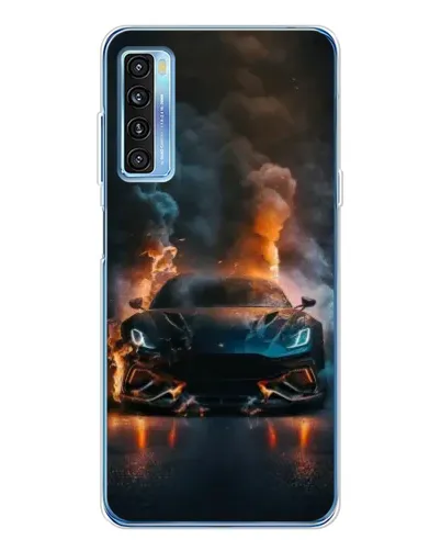 Чохол для TCL 20L Plus з картинкою «Lamborghini димна естетика»