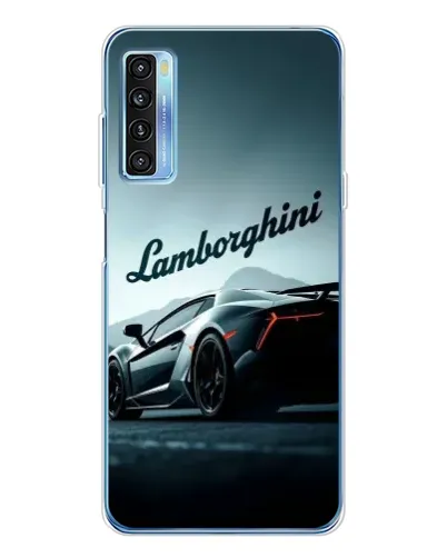 Чохол для TCL 20L Plus з картинкою «Класичний Lamborghini надпис»