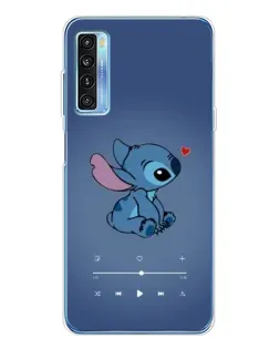 Чехол для TCL 20L Plus с картинкой «Музыкальный Stitch» Чехол для TCL 20L Plus с картинкой «Музыкальный Stitch»