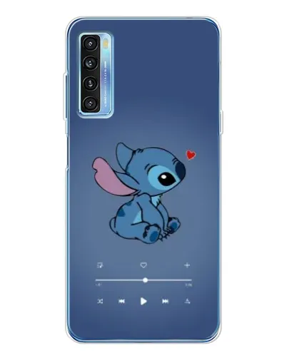 Чехол для TCL 20L Plus с картинкой «Музыкальный Stitch»