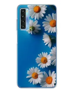 Чохол для TCL 20L Plus з картинкою «Білосніжні маргаритки»