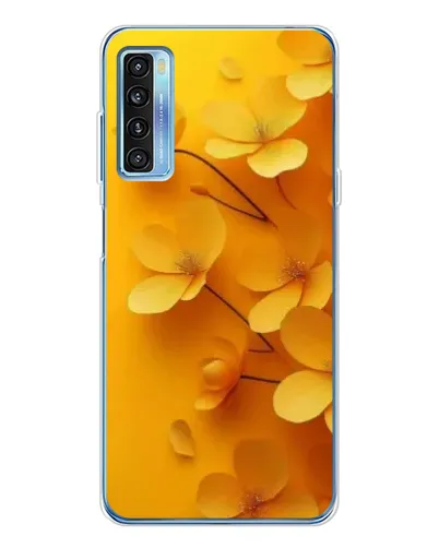 Чохол для TCL 20L Plus з картинкою «Золоті пелюстки» Чохол для TCL 20L Plus з картинкою «Золоті пелюстки»