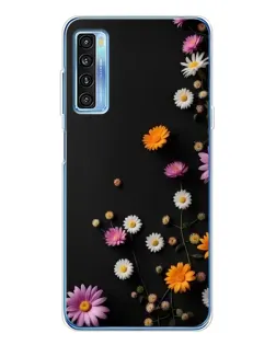 Чохол для TCL 20L Plus з картинкою «Квіткова композиція»