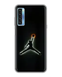 Чохол для TCL 20L з картинкою «Jordan Gradient Logo» Чохол для TCL 20L з картинкою «Jordan Gradient Logo»
