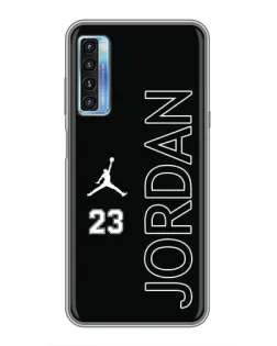 Чехол для TCL 20L с картинкой «Jordan Vertical»