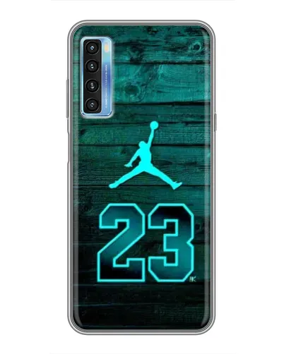 Чехол для TCL 20L с картинкой «Jordan Cyan 23» Чехол для TCL 20L с картинкой «Jordan Cyan 23»