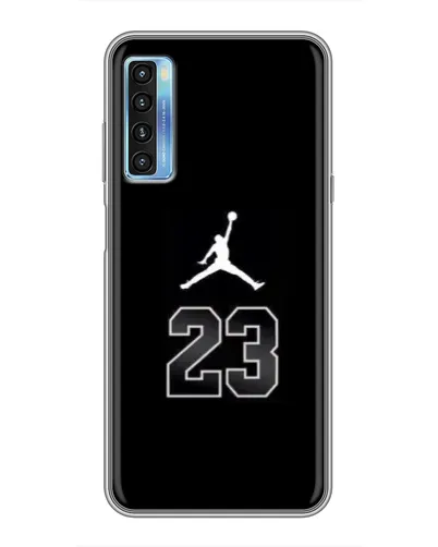 Чехол для TCL 20L с картинкой «Jordan Flight 23» Чехол для TCL 20L с картинкой «Jordan Flight 23»