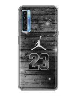Чехол для TCL 20L с картинкой «Jordan Carbon 23»