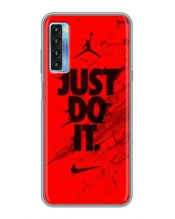 Чехол для TCL 20L с картинкой «Nike Just Do It»