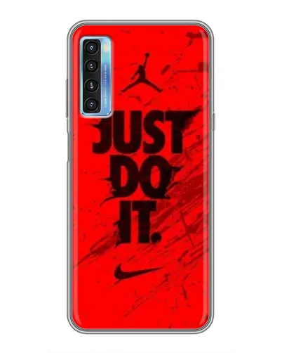 Чехол для TCL 20L с картинкой «Nike Just Do It» Чехол для TCL 20L с картинкой «Nike Just Do It»
