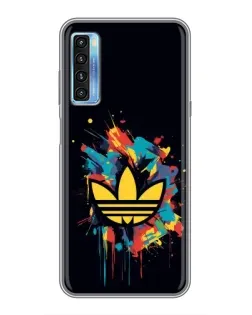 Чохол для TCL 20L з картинкою «Adidas Splash»