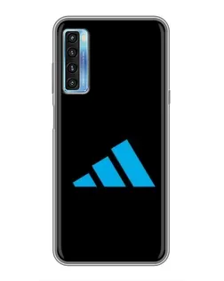 Чохол для TCL 20L з картинкою «Adidas Cyan Logo»