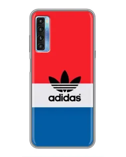 Чохол для TCL 20L з картинкою «Adidas Retro Block»