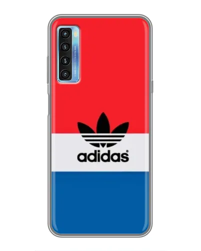 Чохол для TCL 20L з картинкою «Adidas Retro Block»