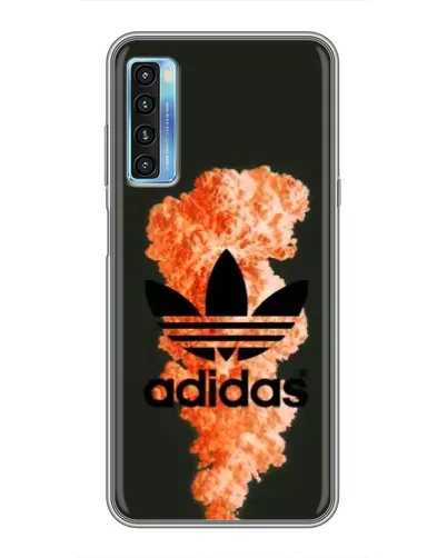 Чохол для TCL 20L з картинкою «Adidas Classic White»