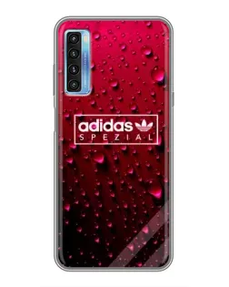 Чохол для TCL 20L з картинкою «Adidas Gold Marble»