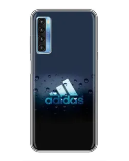 Чохол для TCL 20L з картинкою «Adidas Water Drops»