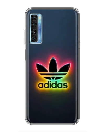 Чохол для TCL 20L з картинкою «Неоновий Adidas»