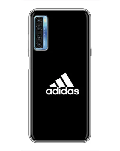 Чохол для TCL 20L з картинкою «Чорна класика Adidas»
