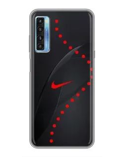 Чохол для TCL 20L з картинкою «Абстрактний дизайн Nike»