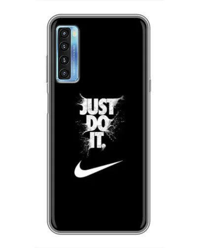 Чохол для TCL 20L з картинкою «Текстовий принт Nike»