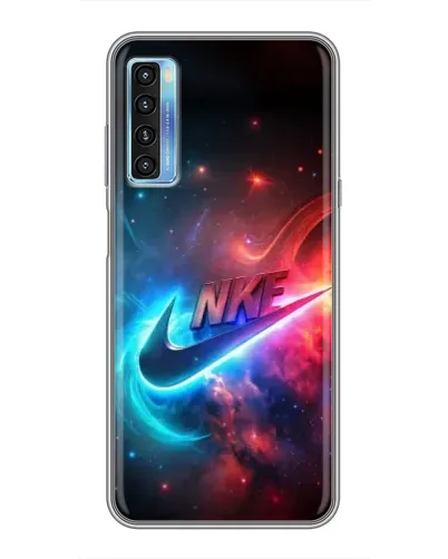 Чохол для TCL 20L з картинкою «Вогняний логотип Nike»