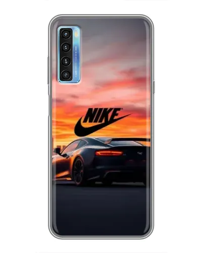 Чохол для TCL 20L з картинкою «Nike та суперкар»