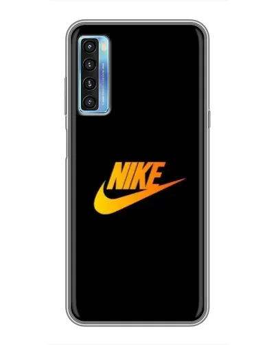 Чехол для TCL 20L с картинкой «Золотой логотип Nike» Чехол для TCL 20L с картинкой «Золотой логотип Nike»