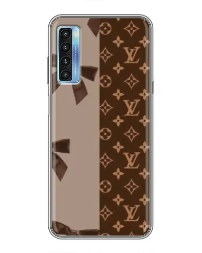 Чохол для TCL 20L з картинкою «Louis Vuitton — банти»