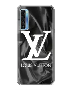 Чохол для TCL 20L з картинкою «Шовковий Louis Vuitton»