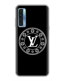 Чохол для TCL 20L з картинкою «LV — печатка стилю»