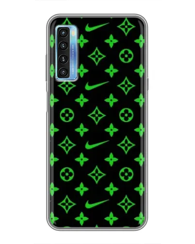 Чохол для TCL 20L з картинкою «Неоновий принт LV»