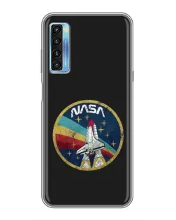 Чохол для TCL 20L з картинкою «NASA — емблема місії»