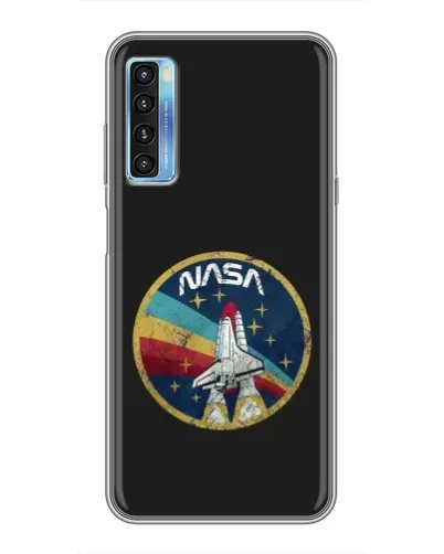 Чохол для TCL 20L з картинкою «NASA — емблема місії»