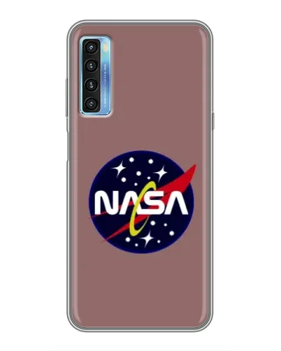 Чохол для TCL 20L з картинкою «NASA — ретро космос»