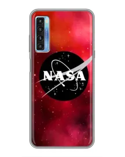 Чохол для TCL 20L з картинкою «NASA — червона туманність»