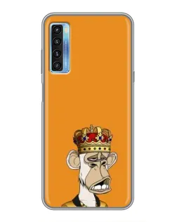 Чохол для TCL 20L з картинкою «Золота мавпа Bored Ape»
